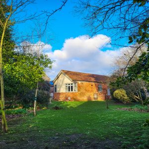 Huge garden at Poets Corner