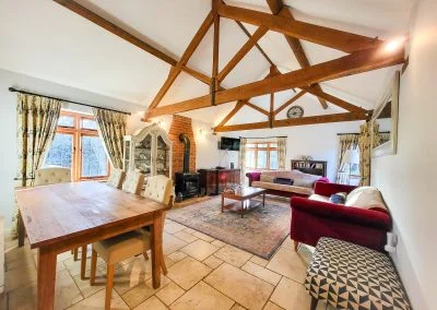 Gorgeous living room at Poets Corner