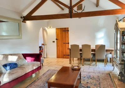 Gorgeous living room at Poets Corner