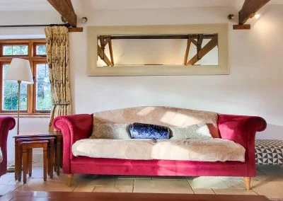 Gorgeous living room at Poets Corner