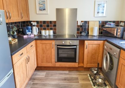 Well equipped kitchen
