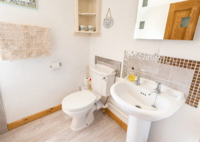 Upstairs bathroom at Fenside