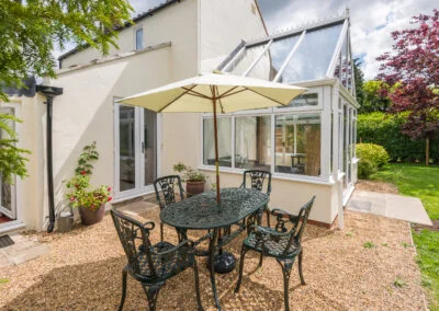 Heath Cottage outside seating