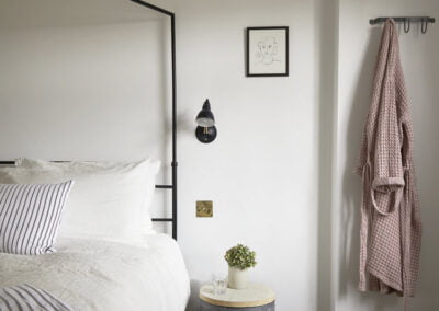 The downstairs Boatyard Bedroom (with ensuite)