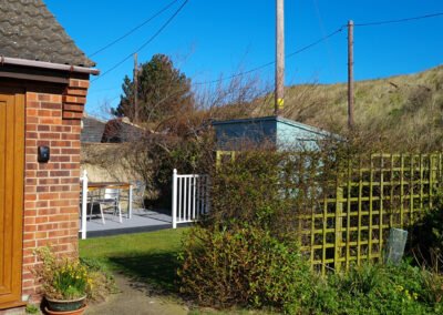 Outside at Cosy Corner Sea Palling