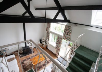 Upstairs view Chapel Barn Sheringham