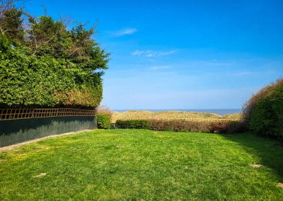 The view of the sea from Poppyland