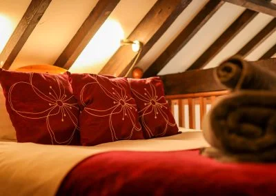 Comfy mezzanine bedroom