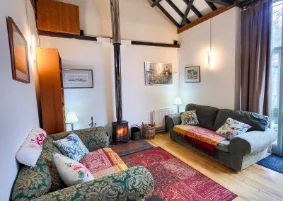 Spacious living room