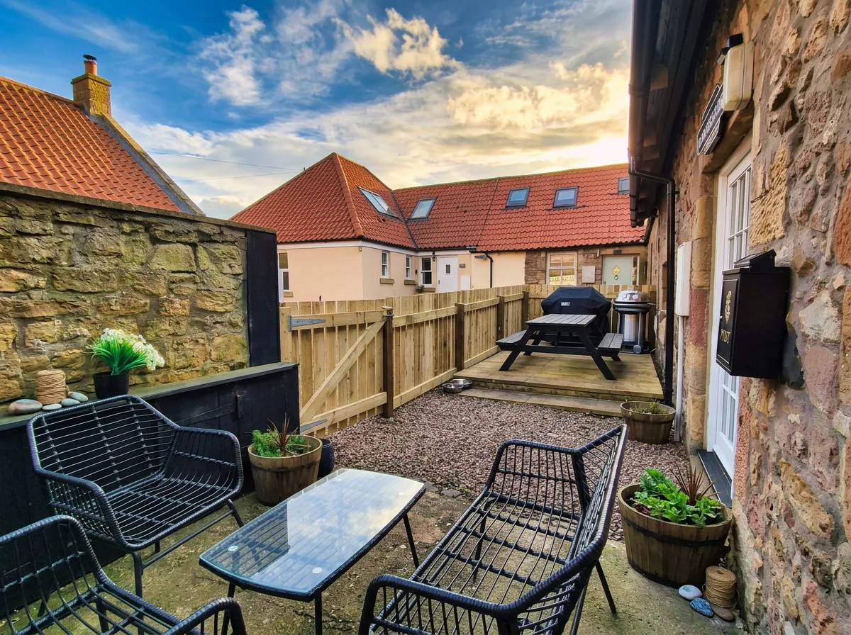Bamburgh Bolthole | Dog Friendly Northumberland | Secure Fenced Garden
