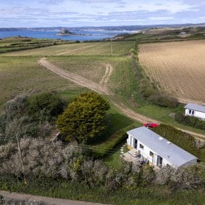 Chyvounder | Coastal Caravan Retreat | Secure Garden & Sea Views